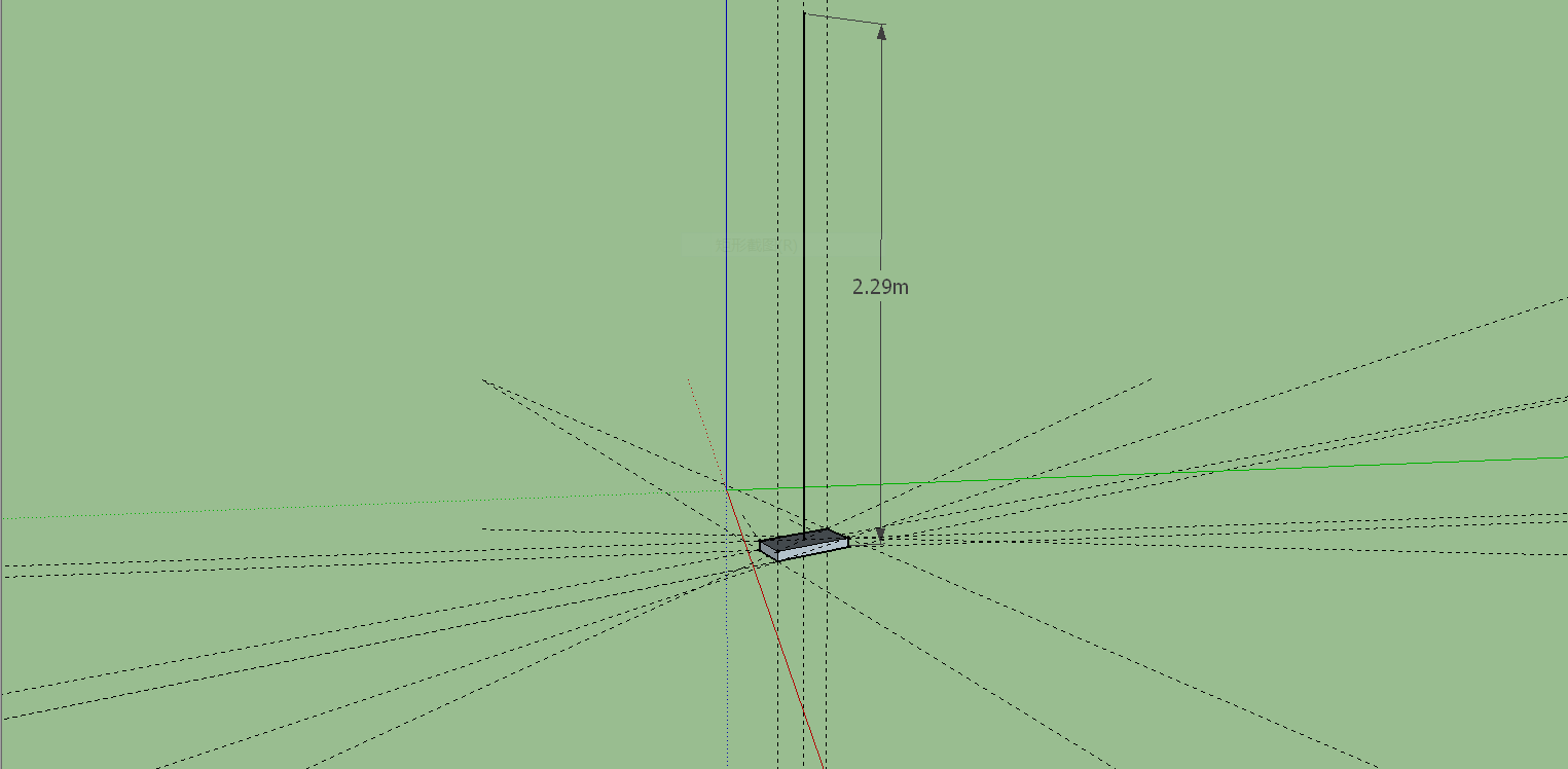 3-dimensional modeling of the pole